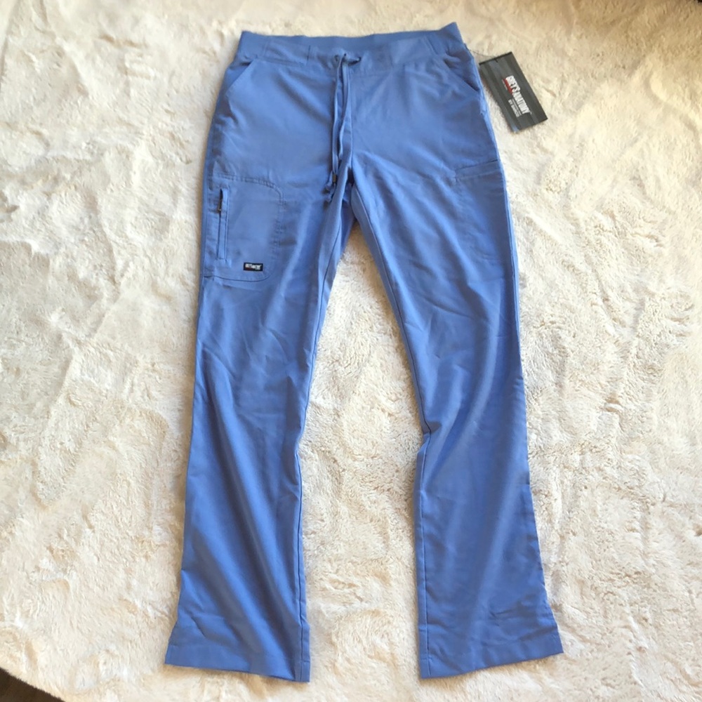 Grey’s Anatomy 6 pocket tie front pant NWT
